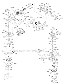 Part Location Diagram of 846440 Porter Cable Bushing